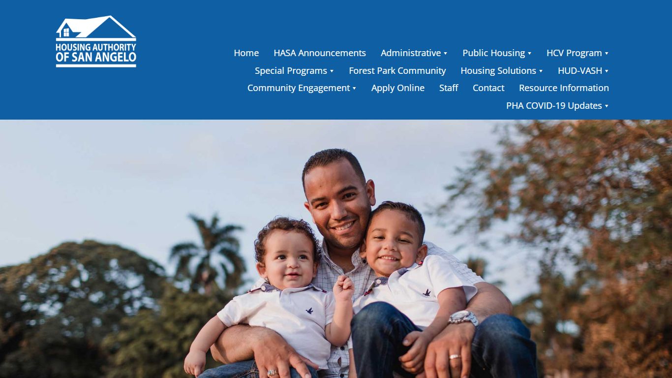 Welcome to the Housing Authority of San Angelo, TX.